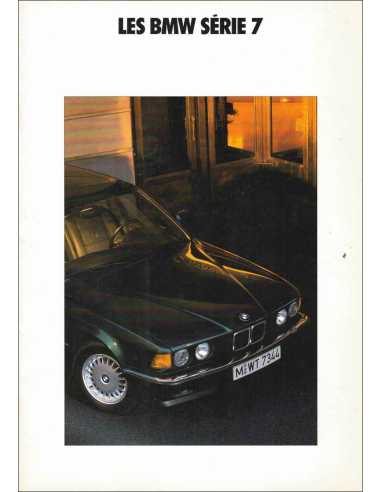 Brochure BMW Série 7 (730i / 735i / 735iL) 1990 - Français | BMW 134 - Ref: 0 11 07 11 30 2/90 VM |