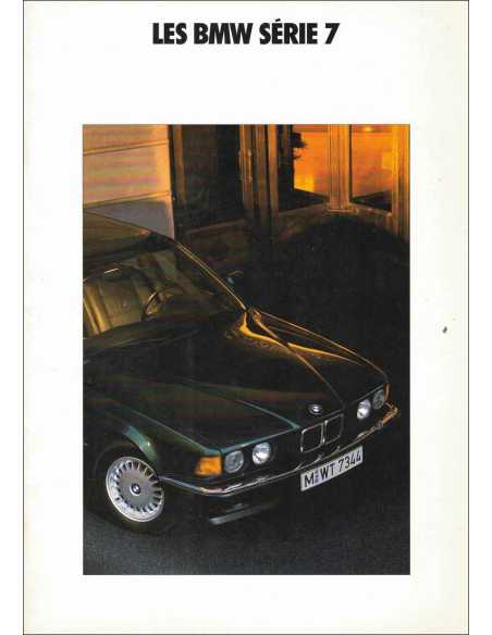 Brochure BMW Série 7 (730i / 735i / 735iL) 1990 - Français | BMW 134 - Ref: 0 11 07 11 30 2/90 VM |
