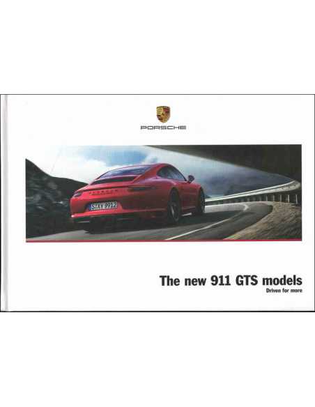 Catalogue PORSCHE 911 Carrera GTS (01/2017) Anglais | PORS11 - Ref: WSLM1701000120 EN/WW |