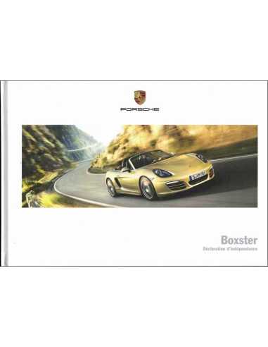 Catalogue PORSCHE Boxster et Boxster S (06/2013) Français | PORS33 - Ref: WSLB1401000130 FR/WW |