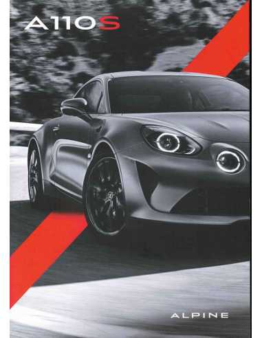 Brochure ALPINE A110S (2019) Français | ALP01 - |