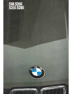 Affiche BMW Série 5 (518 / 520i / 525i / 528i) 1983 | BMW 131 - Ref: 3 11 05 13 30 2/83 VM |