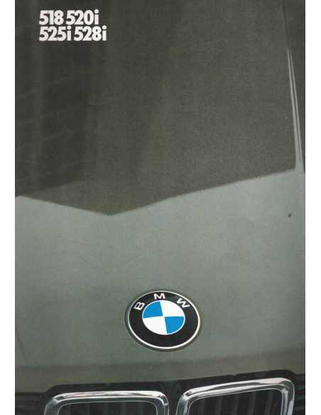 Affiche BMW Série 5 (518 / 520i / 525i / 528i) 1983 | BMW 131 - Ref: 3 11 05 13 30 2/83 VM |