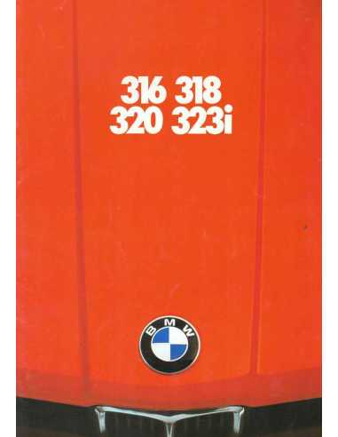 Brochure BMW Série 3 (316 / 318 / 320 et 323i) 1977 | BMW 138 - Ref: 7 11 02 05 30 2/77 VM |