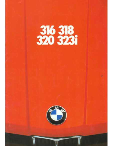 Brochure BMW Série 3 (316 / 318 / 320 et 323i) 1977 | BMW 138 - Ref: 7 11 02 05 30 2/77 VM |