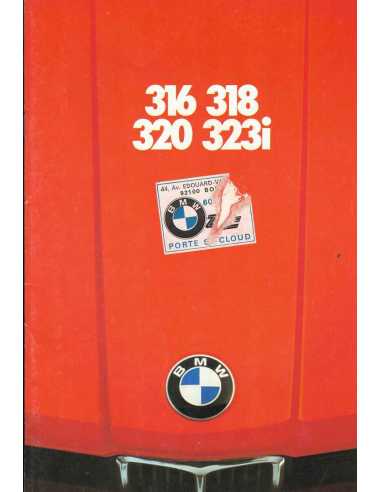 Brochure BMW Série 3 (316 / 318 / 320 et 323i) 1978 | BMW 139 - Ref: 8 11 03 01 30 1/78 VM |