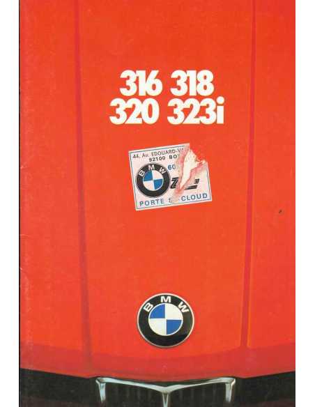 Brochure BMW Série 3 (316 / 318 / 320 et 323i) 1978 | BMW 139 - Ref: 8 11 03 01 30 1/78 VM |