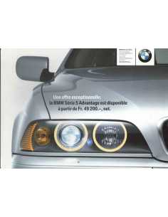 Plaquette BMW Série 5 Advantage et touring (2001) | BMW 140 - Ref: 98 11 5 501 331 |