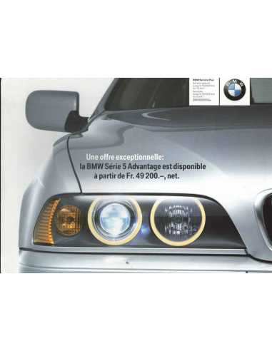 Plaquette BMW Série 5 Advantage et touring (2001) | BMW 140 - Ref: 98 11 5 501 331 |