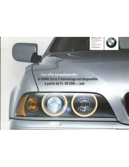 Plaquette BMW Série 5 Advantage et touring (2001) | BMW 140 - Ref: 98 11 5 501 331 |