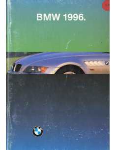 Brochure BMW Gamme (1/1996) Français - Inclus Z3 | BMW 144 - Ref: 6 11 15 02 30 1/86 VM |