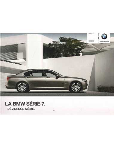 Brochure BMW Série 7 (740 / 750 / 760/ 730 / 740) 2009 - Français | BMW 148 - Ref: 9 11 007 221 63 2/09 VB |