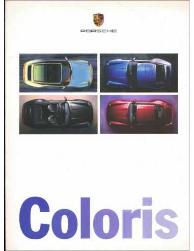 Dépliant Coloris PORSCHE BOXSTER (1996) Français | PORS40 - Ref: WVK 191 930 97 |