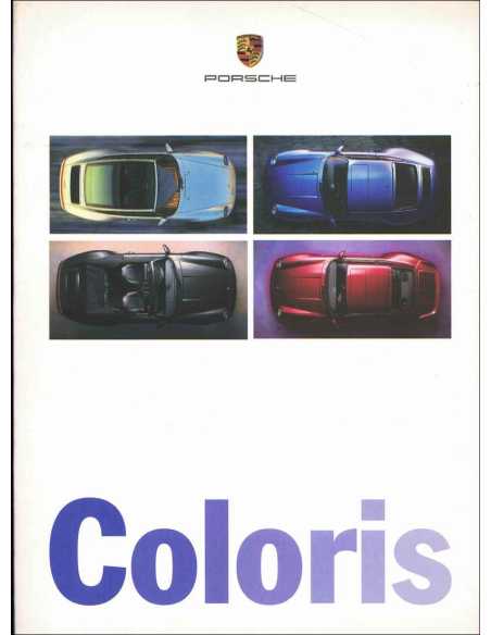 Dépliant Coloris PORSCHE BOXSTER (1996) Français | PORS40 - Ref: WVK 191 930 97 |