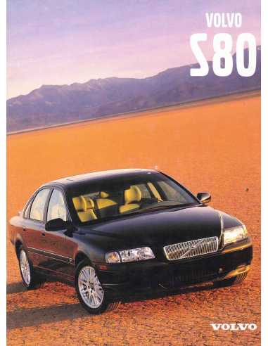 Brochure VOLVO S80 (2.9l et T6) 1999 - Anglais | Volvo 60 - |