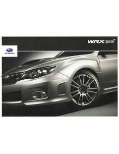 Brochure SUBARU WRX STi (4-door & 5-door) - Anglais | SUB02 - Ref: 11MY-SSB002 |
