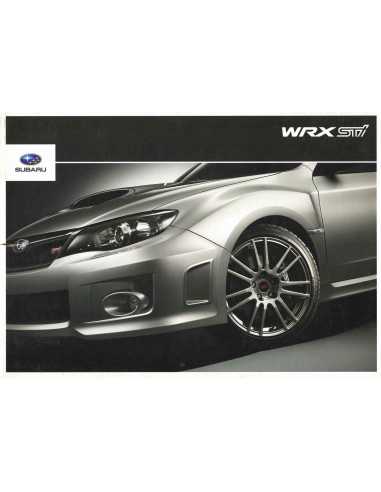 Brochure SUBARU WRX STi (4-door & 5-door) - Anglais | SUB02 - Ref: 11MY-SSB002 |