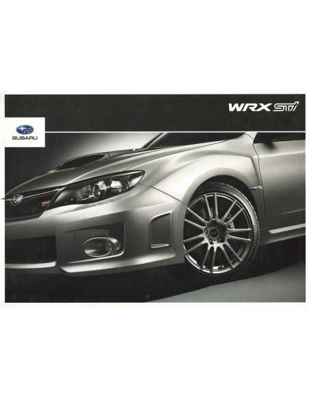 Brochure SUBARU WRX STi (4-door & 5-door) - Anglais | SUB02 - Ref: 11MY-SSB002 |