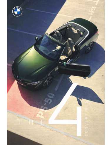 Brochure BMW Série 4 Convertible (Inclus M440i) 2020 - Anglais | BMW154 - Ref: 4 11 004 206 32 2/20 CB |