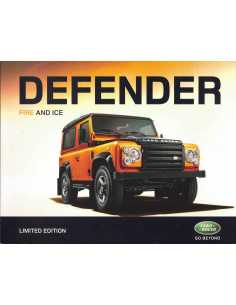 Plaquette LAND ROVER DEFENDER SW (2009) Français | LR08 - Ref: LRB/MAR/DEF/FIRE&ICE/2009/FR |