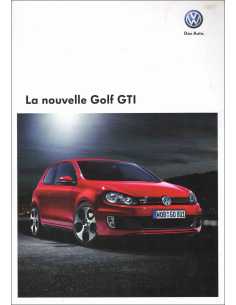 Brochure VW GOLF 6 GTI (2009) Français | VW43 - Ref: 915.1196.29.46 |