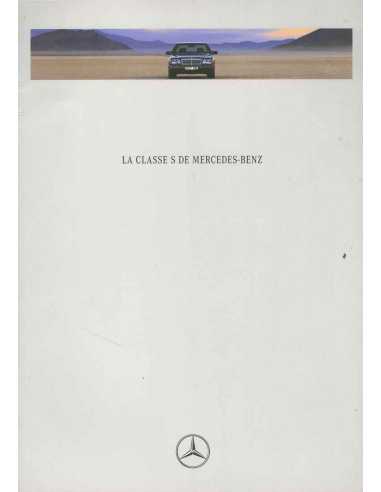 Catalogue Mercedes Classe S W140 (Français) 1991 | MER042 - Ref: VP/KMW 6701-0603-03-01/0991 |