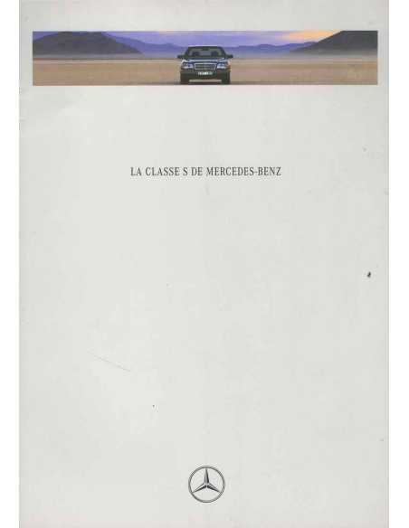 Catalogue Mercedes Classe S W140 (Français) 1991 | MER042 - Ref: VP/KMW 6701-0603-03-01/0991 |