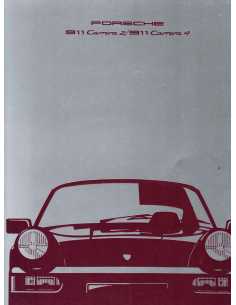 Brochure PORSCHE 911-964 Carrera 2 et 4 (1989) Français | PORS49 - Ref: WVK 103 330 9/89 |