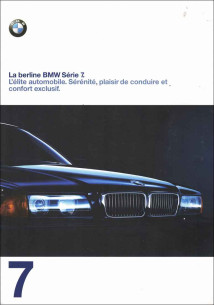 Brochure BMW Série 7 (1997) Français | BMW158 - Ref: 7 11 07 30 30 2/97 VM |