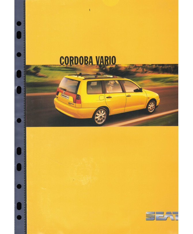 Brochure SEAT CORDOBA VARIO (1998) Français | SEAT29 - Ref: CORDOBA 15.08.1998 |