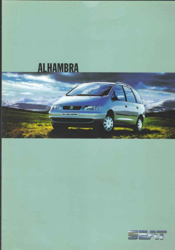Brochure SEAT ALHAMBRA (1998) Inclus GRAN VIA - Français | SEAT30 - Ref: ALHAMBRA 15.08.1998 |