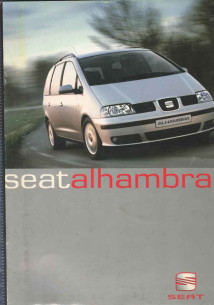 Brochure SEAT ALHAMBRA 1998 (+Caractérisques techniques) Français | SEAT31 - Ref: ALHAMBRA 01.01.1998 |