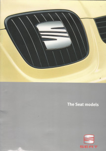 Catalogue SEAT Gamme 2000 (Anglais) | SEAT24 - Ref: 01.09.2000 |