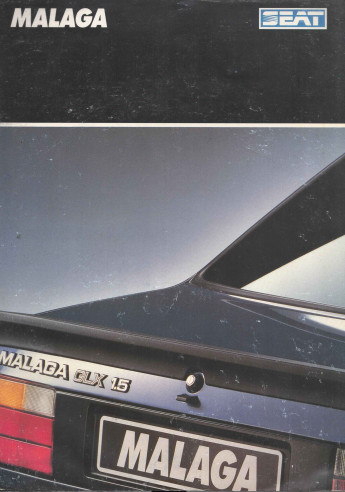 Dépliant SEAT MALAGA GLX et Injection (Français) 1990 | SEAT9 - Ref: 10/90 |