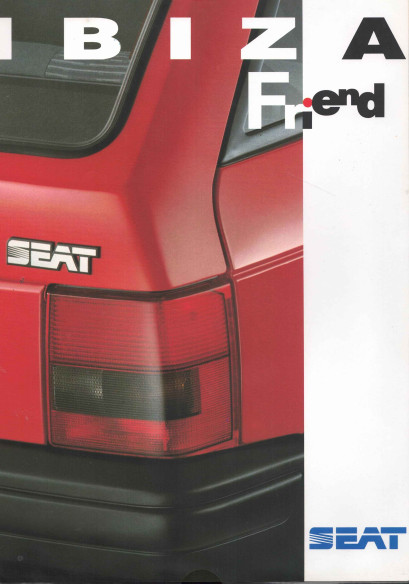 Dépliant SEAT IBIZA Friend (1992) Français | SEAT13 - Ref: D.L.B 32.000.1992 |