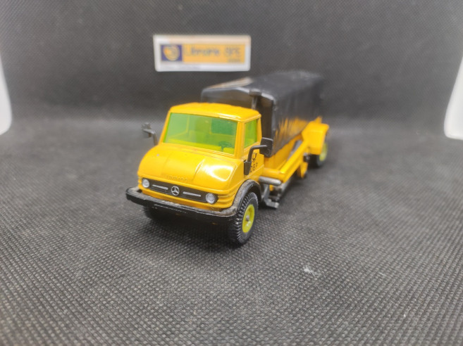 MERCEDES BENZ UNIMOG HUBWAGEN "DPF" - SIKU - N° V361 - 1/60 | Mercedes Benz Unimog Hubwagen 'DBP' - V361 |