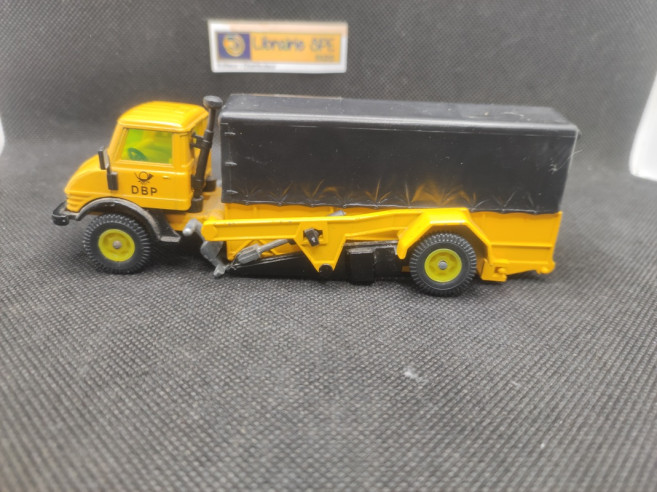 MERCEDES BENZ UNIMOG HUBWAGEN "DPF" - SIKU - N° V361 - 1/60 | Mercedes Benz Unimog Hubwagen 'DBP' - V361 |