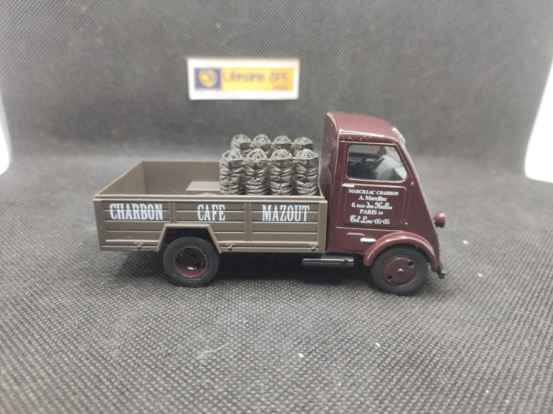 PEUGEOT DMA "MARCILLAC CHARBONS" - NOREV - N° 14 - 1/43 | Peugeot DMA "Marcillac Charbons" - 14 |