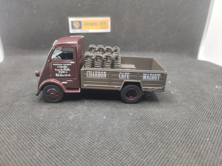 PEUGEOT DMA "MARCILLAC CHARBONS" - NOREV - N° 14 - 1/43 | Peugeot DMA "Marcillac Charbons" - 14 |