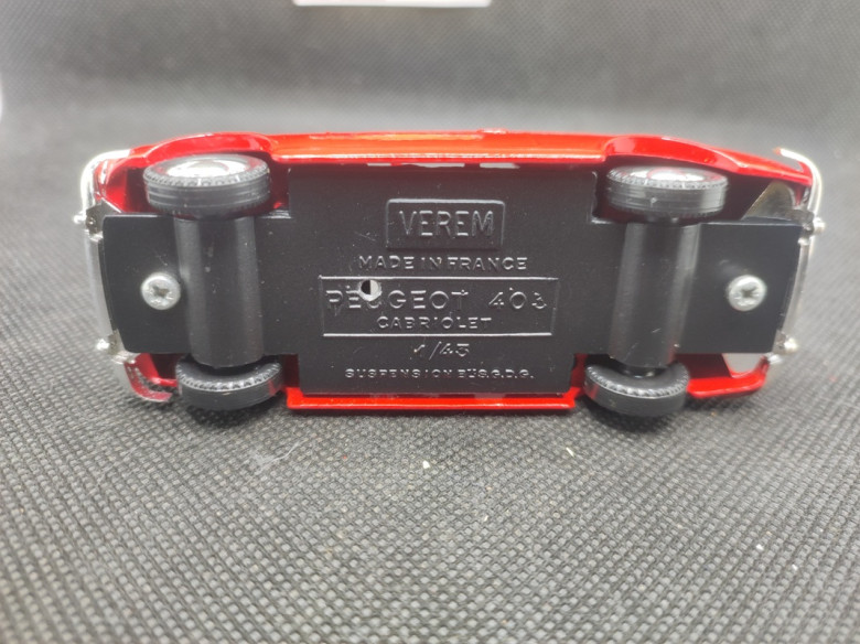 PEUGEOT 403 CABRIOLET - VEREM - N° 313 - 1/43 | Peugeot 403 Cabriolet - 313 |