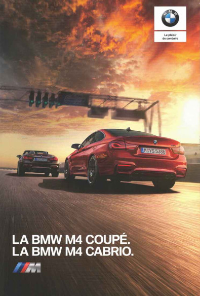 Brochure BMW M4 Coupé et Cabriolet (2018) Français | BMW167 - Ref: 411 999 366 63 2 2018 BC |