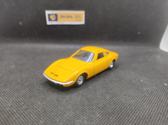 OPEL GT 1900 DE 1968 - SOLIDO - N° 1805 - 1/43 | Opel GT 1900 Jaune de 1968 - 1805 |