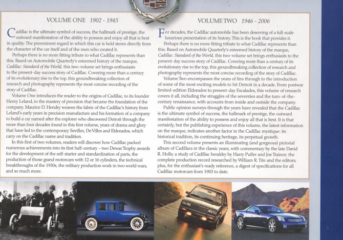 Cadillac at 100 Legacy of Leadership 1902-2006 | 9781596130012 |