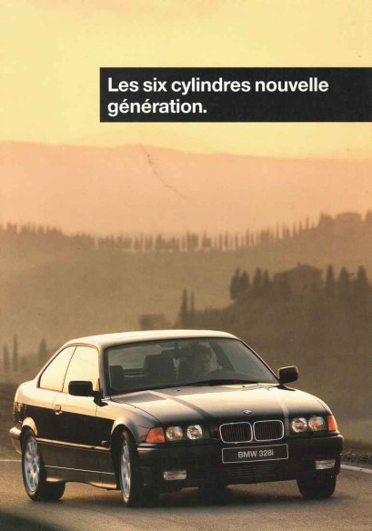 Brochure BMW 328i , coupé et cabriolet (Français) 1995 | BMW 179 - Ref: 4 11 03 21 30 1/95 VM |