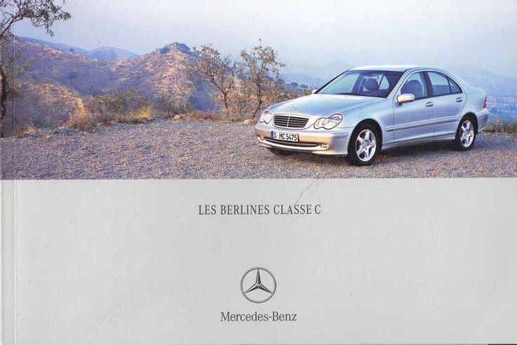 Catalogue Mercedes Classe C (Français) 2002 - Inclus C32 AMG | MER180 - Ref: MKP/K 6701.0013.03-05/0802 |