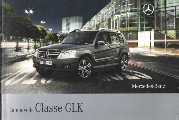 Catalogue Mercedes GLK (Français) 2008 | MER185 - Ref: BC/MR 6701.1602.03-00/0608 |