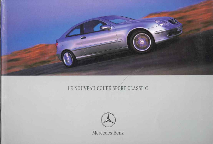 Catalogue Mercedes Classe C Coupé Sport (Français) 2000 | MER187 - Ref: MKP/K 6701.0303.03-00/0800 |