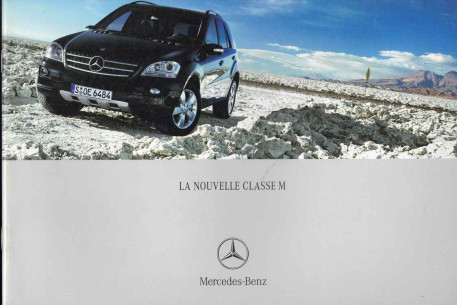 Catalogue Mercedes Classe M (Français) 2005 | MER189 - Ref: MKP/K 6701.1206.03-00/0405 |