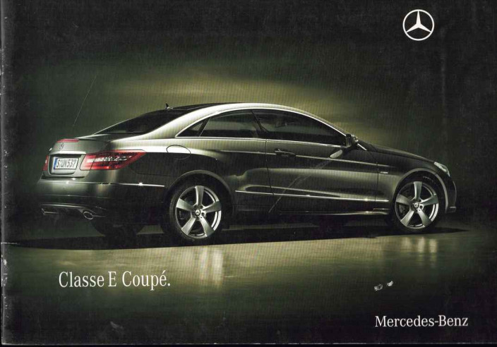 Catalogue Mercedes Classe E Coupé (Français) 2009 | MER191 - Ref: BC/MR 6701.0414.03-03/0209 |