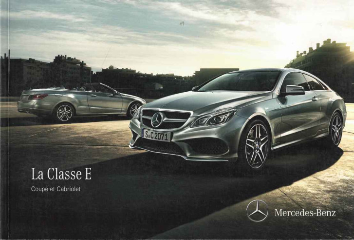 Catalogue Mercedes Classe E Coupé et Cabriolet (Français) 2013 | MER195 - Ref: BC/MC 6701.0418.03-0613 |